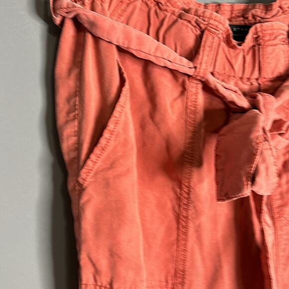 Social Standard by Sanctuary Red Baggy Paperbag Pants Size XL - Picture 4 of 9